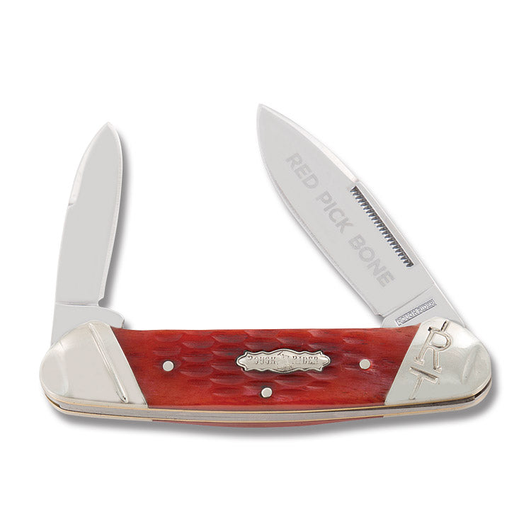 What is a HAMMER BRAND HB4RPB Jigged Red Bone 4-Blade Canoe Pocket