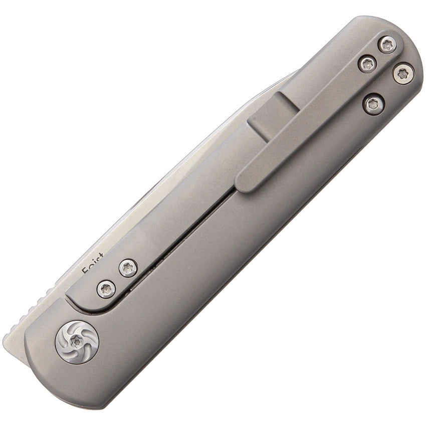 Feist Titanium, Drop Point-Kizer Cutlery-OnlyKnives