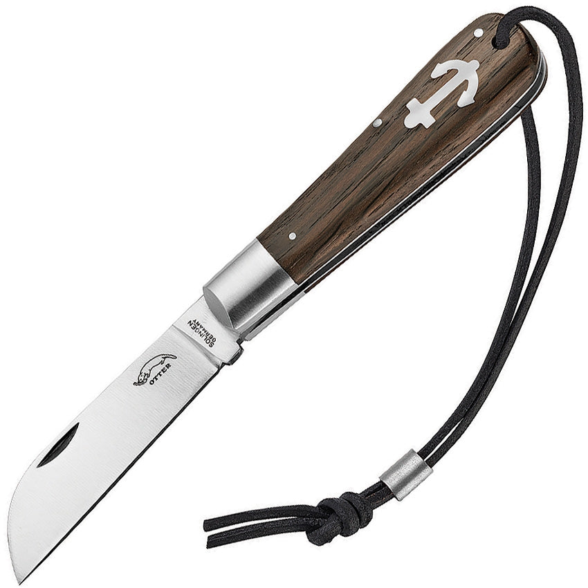 Otter-Ankermesser 171 - Räuchereiche - klein-Otter Messer-OnlyKnives
