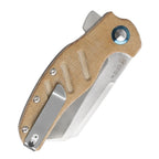 Sheepdog C01C XL - Micarta Brown-Kizer Cutlery-OnlyKnives