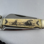 "Nautica" - RR Marlin Spike mit Scrimshaw Gravur