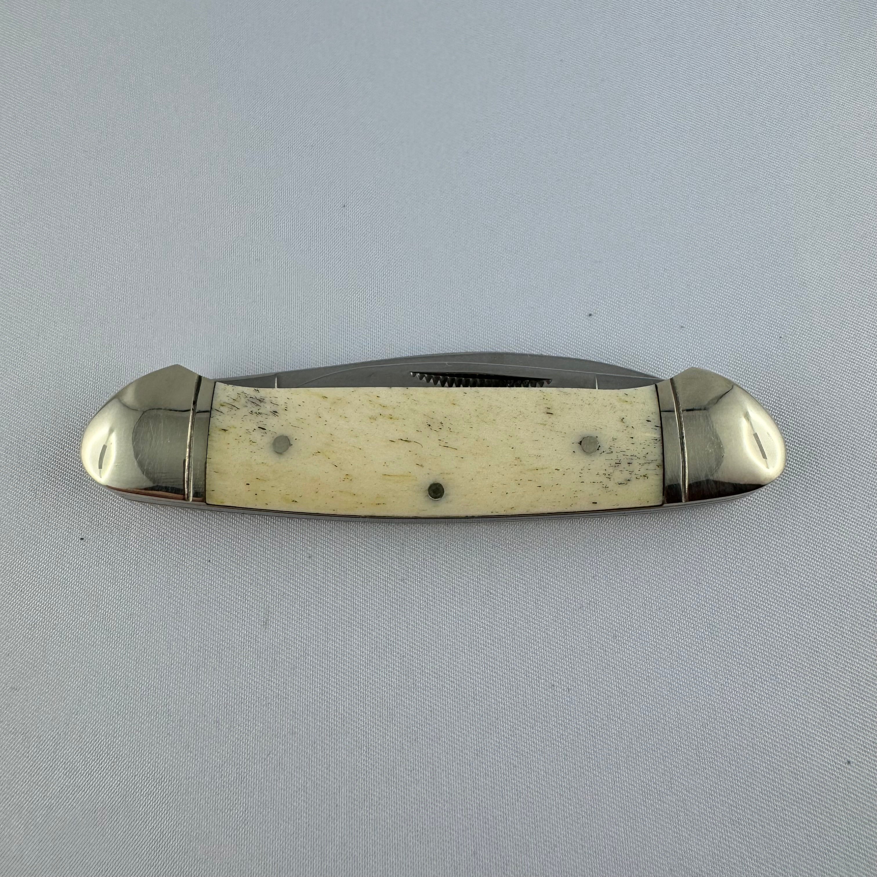 "Nautica" - RR Canoe with Scrimshaw engraving