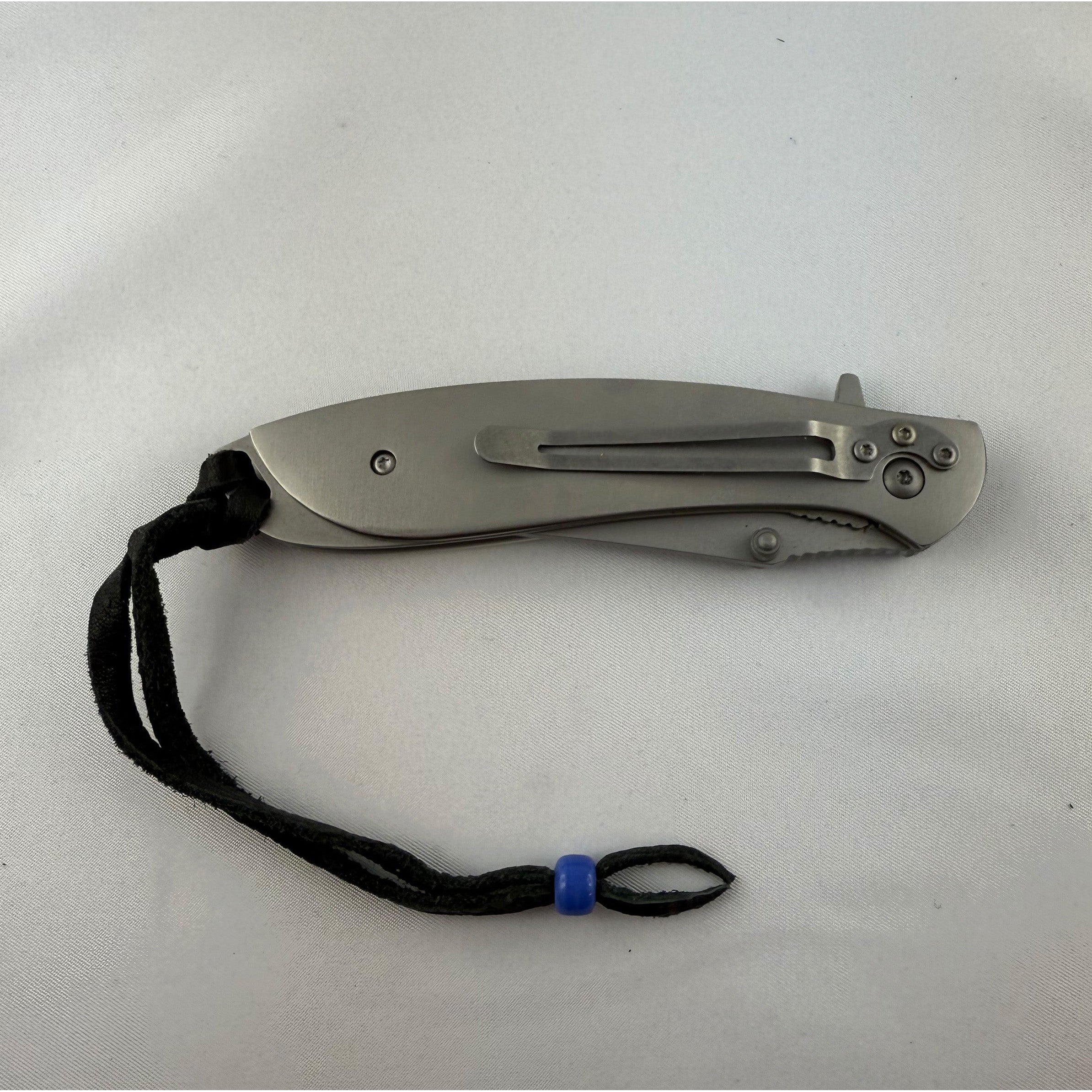 "Nautica" - Frost Cutlery Linerlock with Scrimshaw engraving