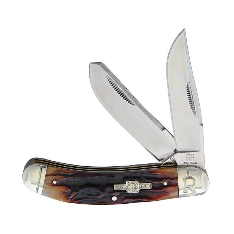 Snowbelly Trapper - Brown Stag Bone