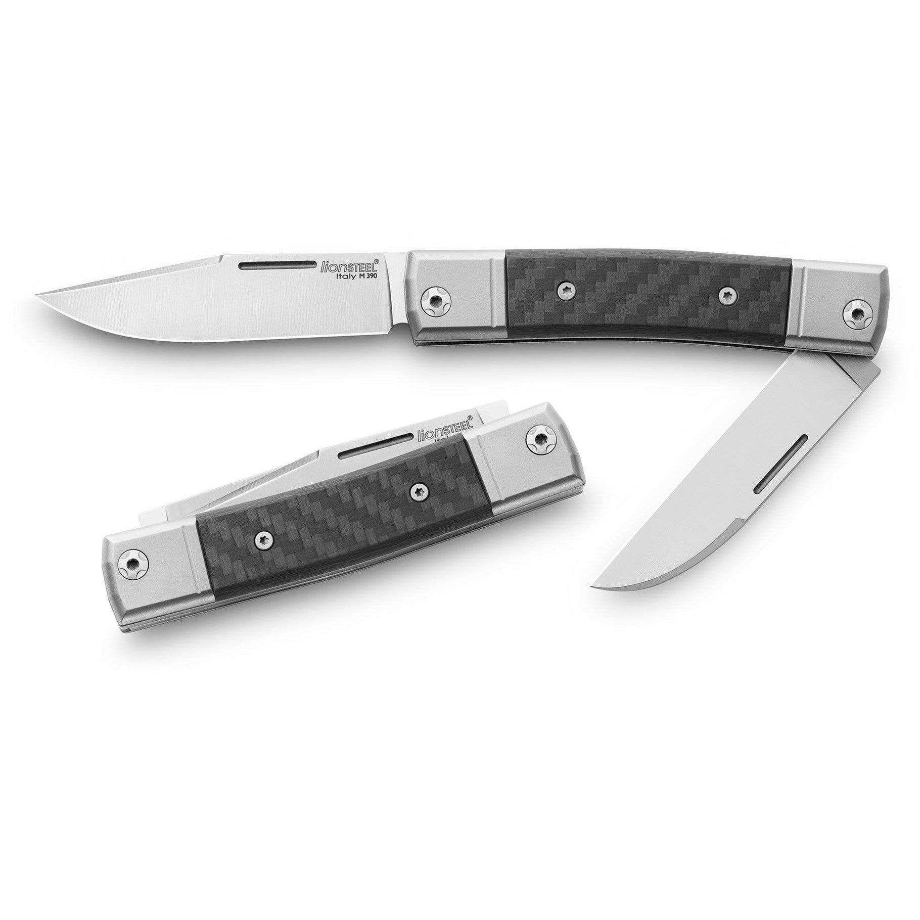 BestMan Two Blades - Carbon Fiber-lionSTEEL-OnlyKnives