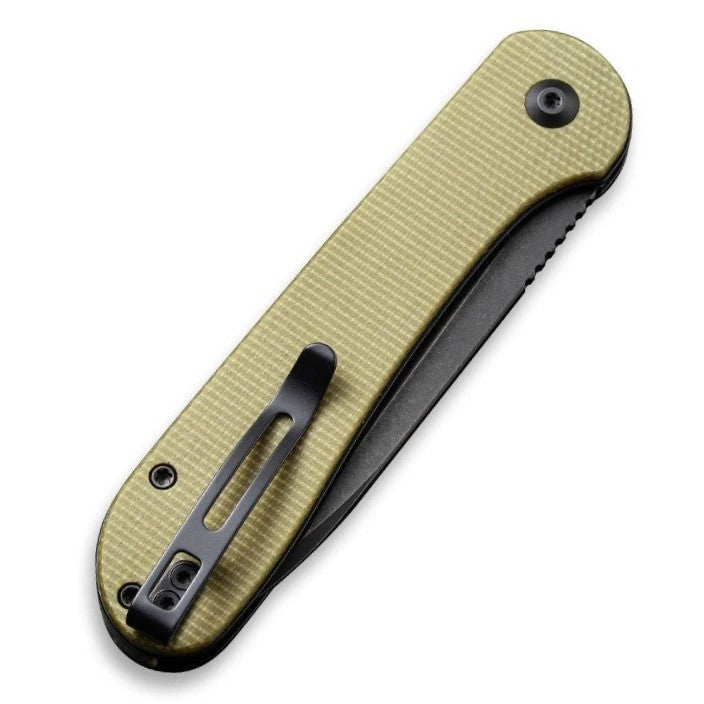 Button Lock Elementum, olive-Civivi-OnlyKnives