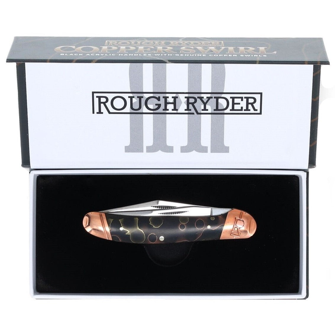 Copperhead - Copper Swirl-Rough Ryder-OnlyKnives