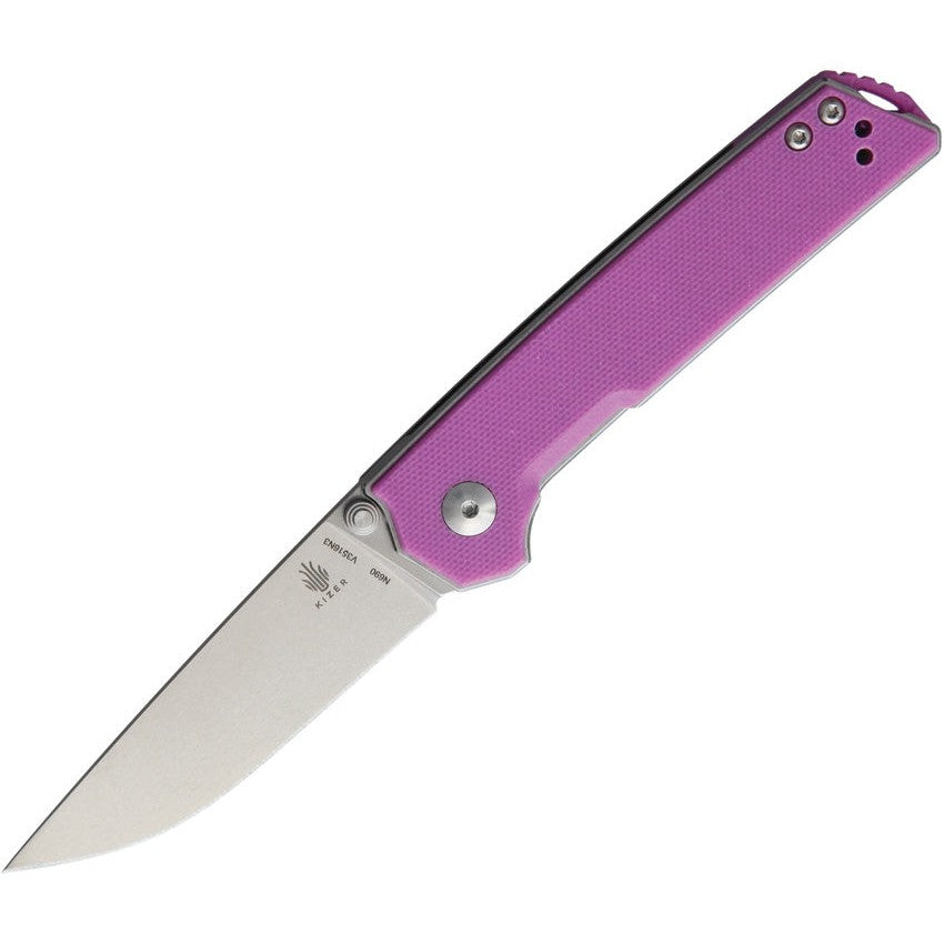 Domin Mini, purple-Kizer Cutlery-OnlyKnives