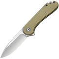 Elementum - Olive Micarta-Civivi-OnlyKnives