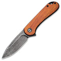 Elementum - Wood Handle, Damascus-Civivi-OnlyKnives