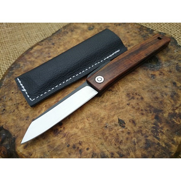 FK5 Higonokami Friction Folder - Desert Ironwood-Ohta Knives-OnlyKnives