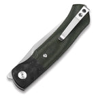 GANNET - Leinen Micarta, grün-QSP-OnlyKnives