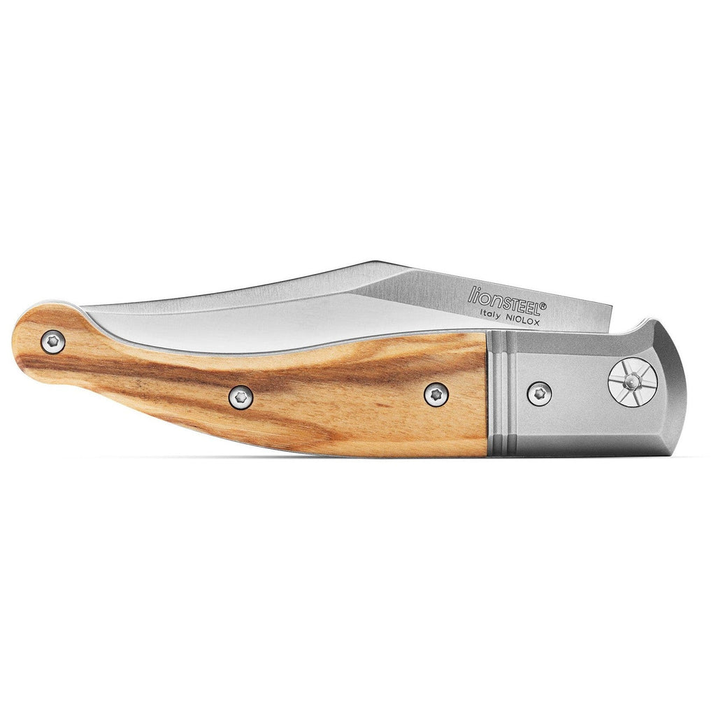 Gitano SlipJoint - Olivenholz-lionSTEEL-OnlyKnives