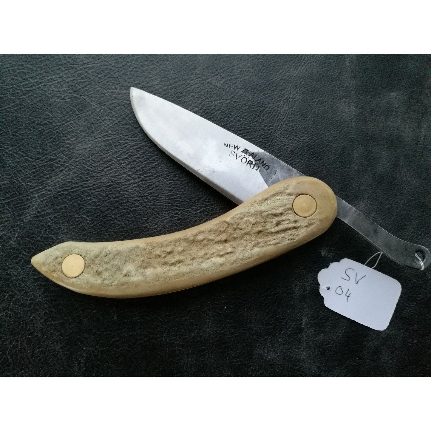 Handmade Friction Folder - Svord Peasant Klinge - Hirschhorn Griffe-Svörd-OnlyKnives