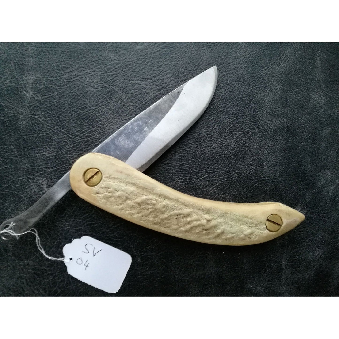 Handmade Friction Folder - Svord Peasant Klinge - Hirschhorn Griffe-Svörd-OnlyKnives