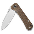 Hawk - Sandvik Stahl, Leinen Micarta, braun-QSP-OnlyKnives