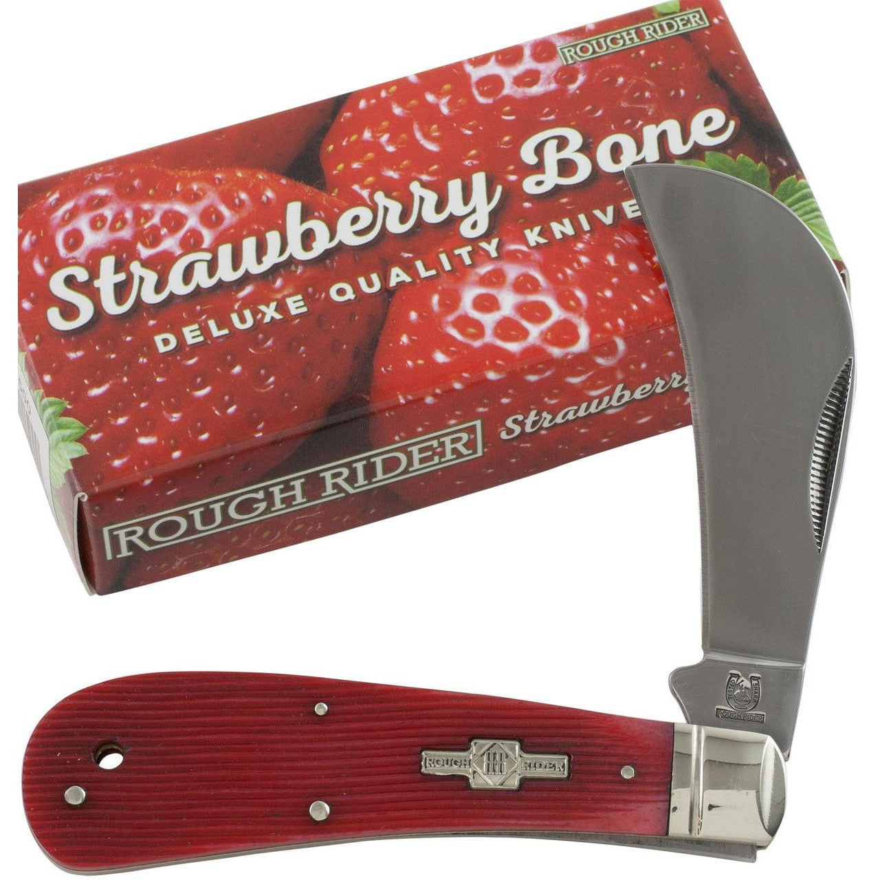 Hawkbill - Strawberry Bone-Rough Ryder-OnlyKnives