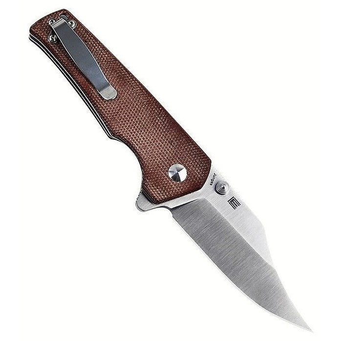 Junges Brown Micarta-Kizer Cutlery-OnlyKnives