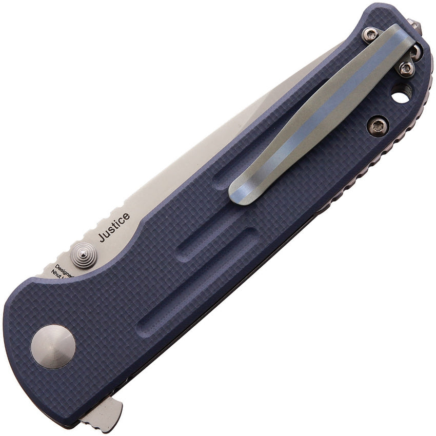 Justice, blue-Kizer Cutlery-OnlyKnives