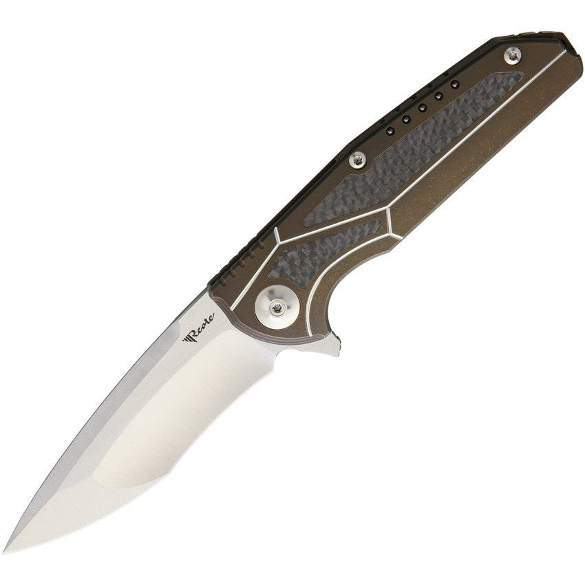 K4 Framelock - Bronze CF-Reate Knives-OnlyKnives