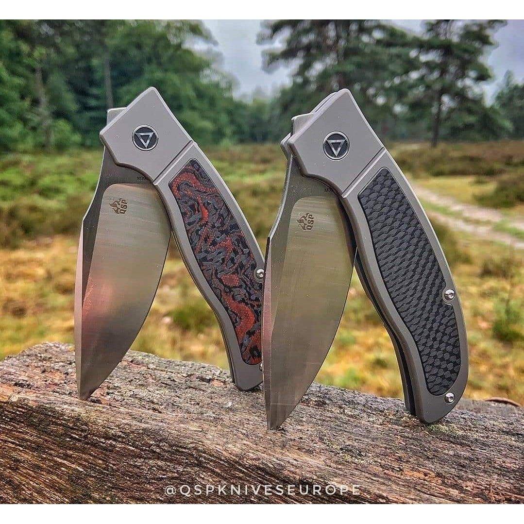 LEGATUS - Titan G10-Carbon, rot-schwarz-QSP-OnlyKnives