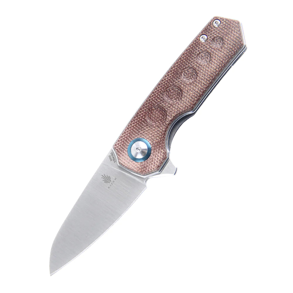 Lieb - Brown Micarta-Kizer Cutlery-OnlyKnives