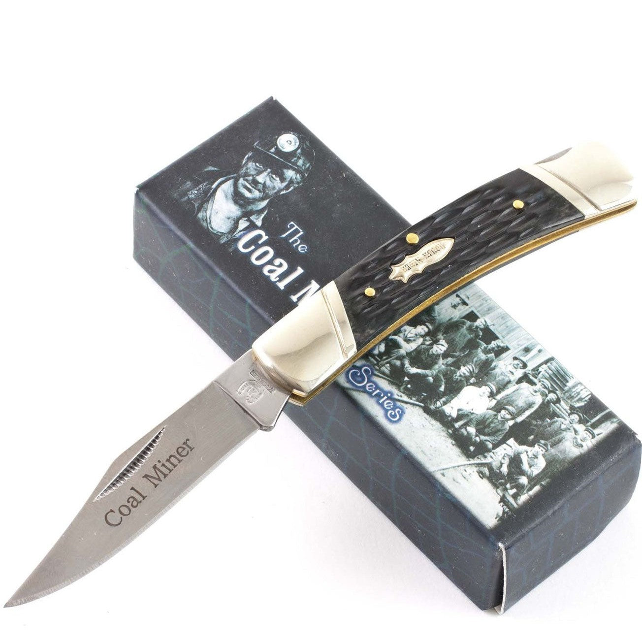 Lockback - Coal Miner-Rough Ryder-OnlyKnives