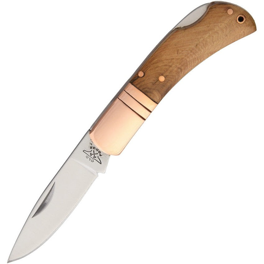 Lockback Copper Bolster - Mini-Old Forge-OnlyKnives