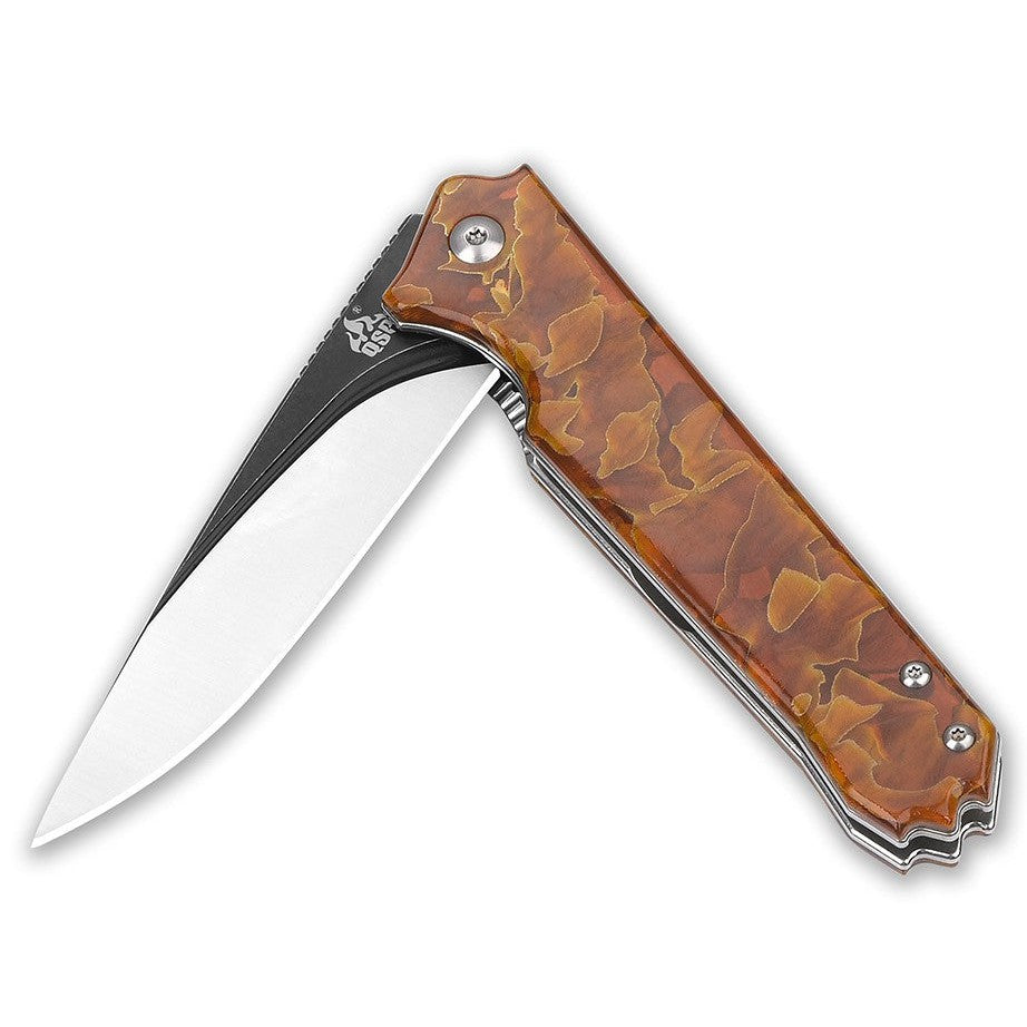 MAMBA PREMIUM - Raffir® Noble, Yellow Wave-QSP-OnlyKnives