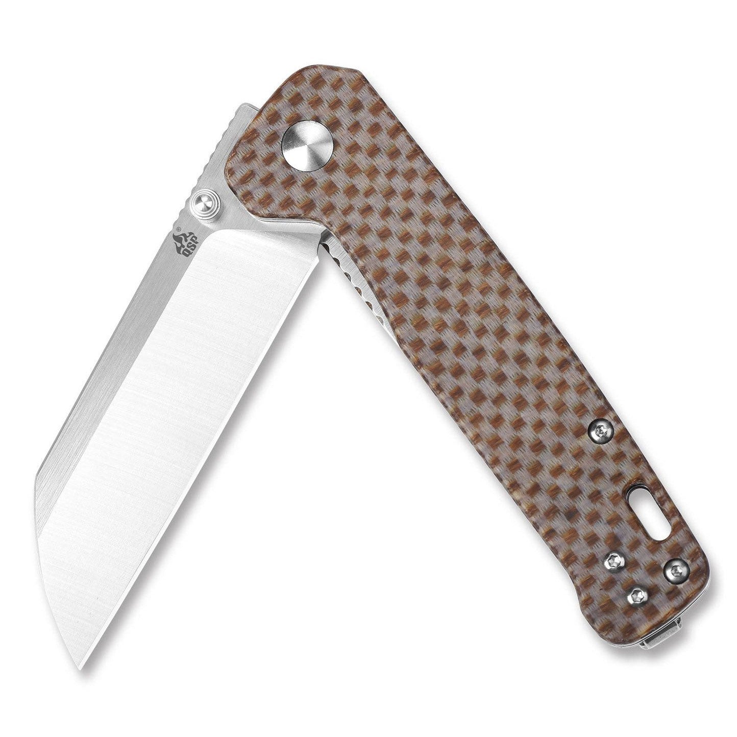 Penguin - Leinen Micarta braun-QSP-OnlyKnives