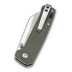 Penguin - Leinen Micarta olive-grün-QSP-OnlyKnives