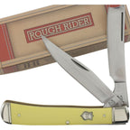 Razor Trapper - Smooth Yellow-Rough Ryder-OnlyKnives