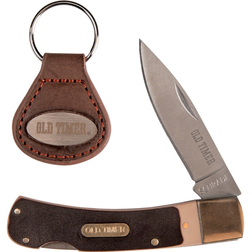 Schrade Set - Old Timer Lockback und Schlüsselanhänger-Old Timer-OnlyKnives