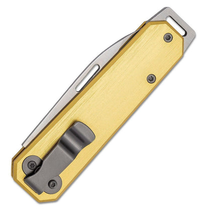 Slip Joint - Aluminum, gelb-Bear & Son-OnlyKnives