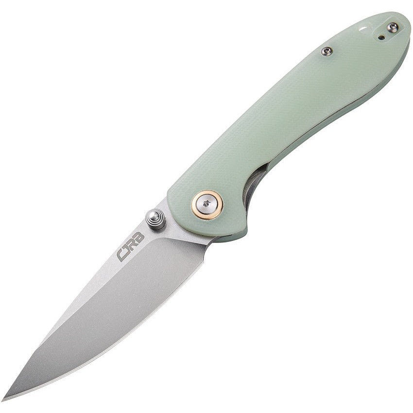 Small Feldspar Linerlock Jade-CJRB-OnlyKnives