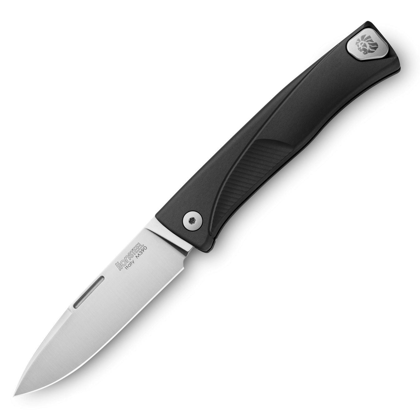 Thrill Aluminium - Black-lionSTEEL-OnlyKnives