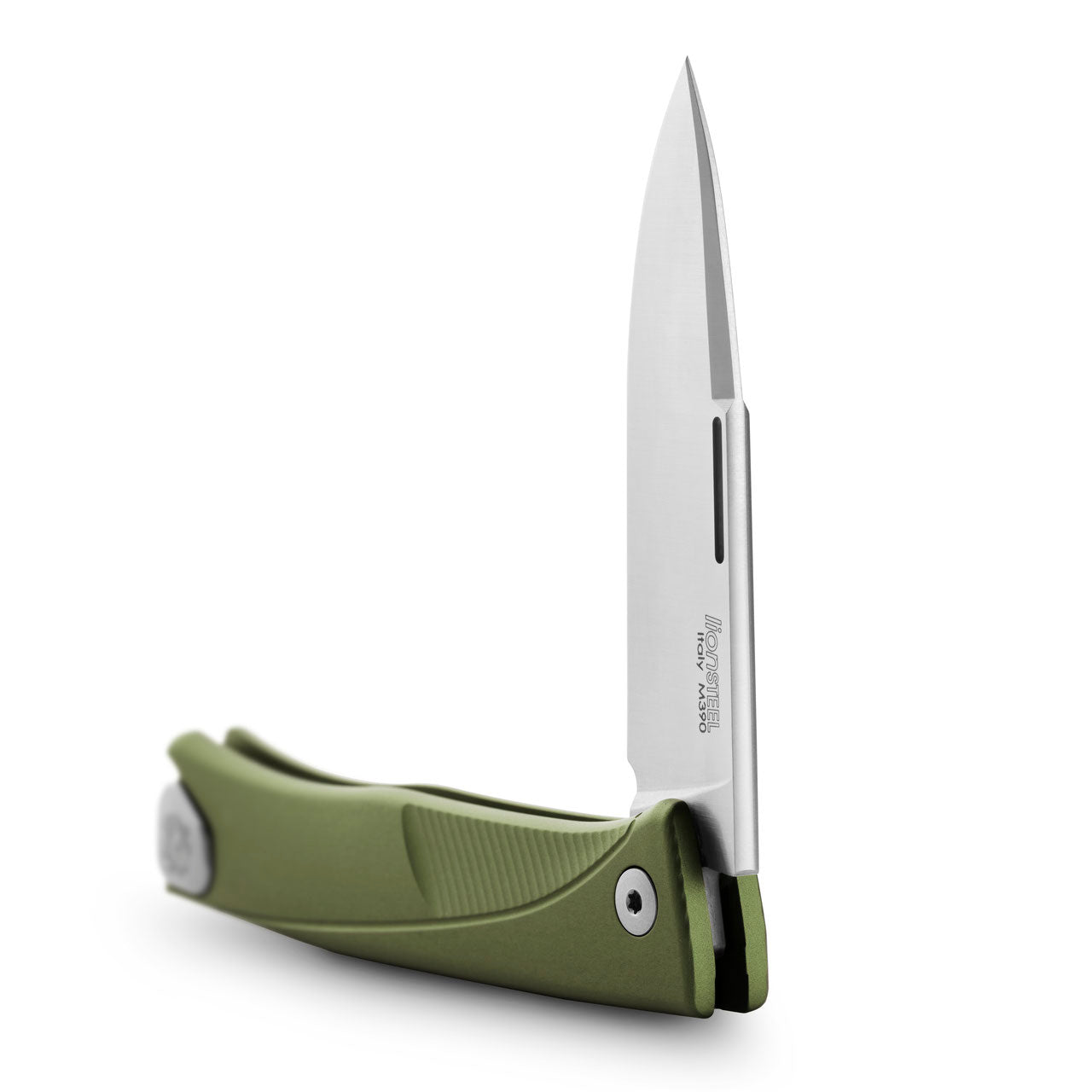 Thrill Aluminium - Green-lionSTEEL-OnlyKnives