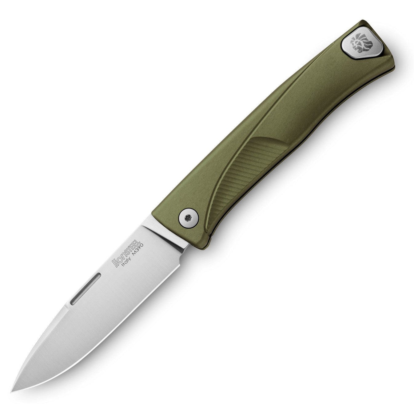 Thrill Aluminium - Green-lionSTEEL-OnlyKnives