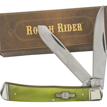 Trapper - Lime Green Series-Rough Ryder-OnlyKnives