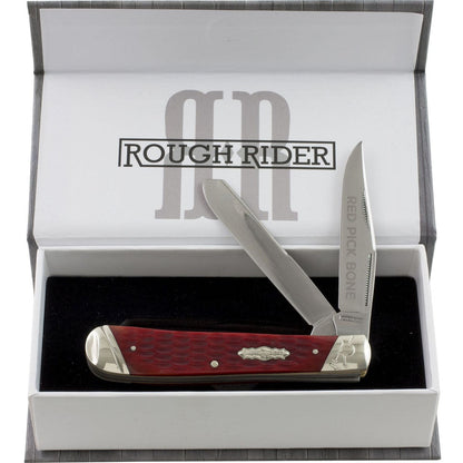 Trapper - Red Picked Bone-Rough Ryder-OnlyKnives