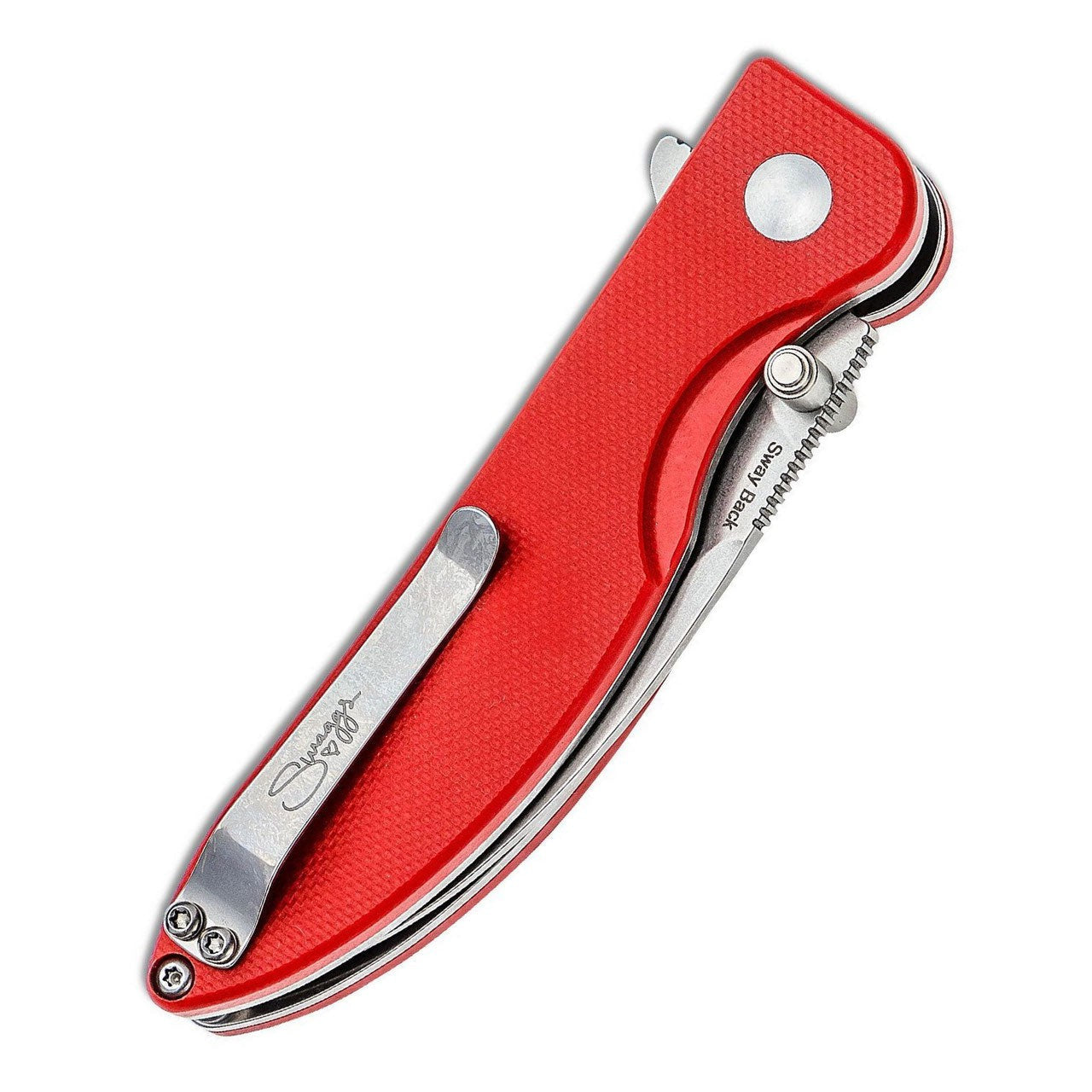 Vanguard Swayback red-Kizer Cutlery-OnlyKnives