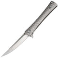 Waistline Framelock Grey-Artisan Cutlery-OnlyKnives